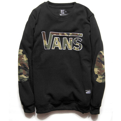 SUDADERA VANS - BLACK/CAMO